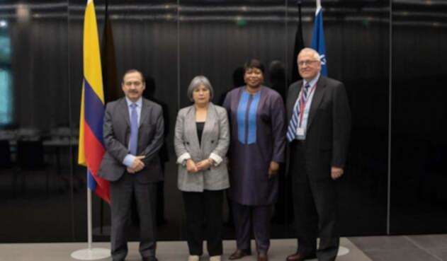 Patricia Linares, presidenta de la JEP se reunió con Fatou Bensouda. Patricia Linares, presidenta de la JEP se reunió con Fatou Bensouda.