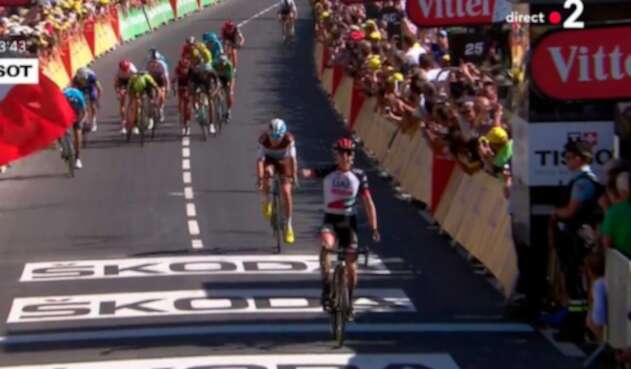 Dan Martin, ganador etapa 6 del Tour de Francia Dan Martin, ganador etapa 6 del Tour de Francia
