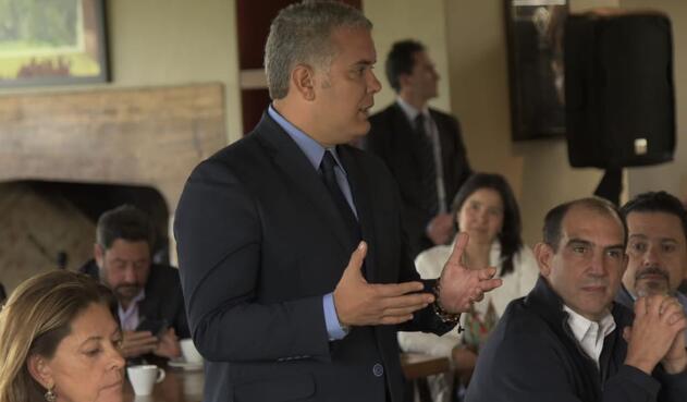 Iván Duque y sus ministros