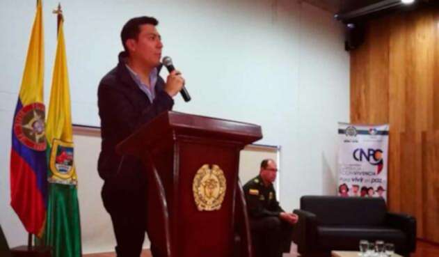 Edgar Isandará, gobernador encargado del Nariño