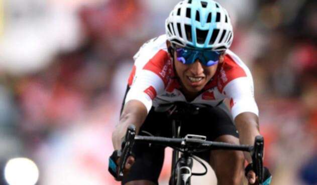 Egan Bernal se prepara para el Tour de Francia