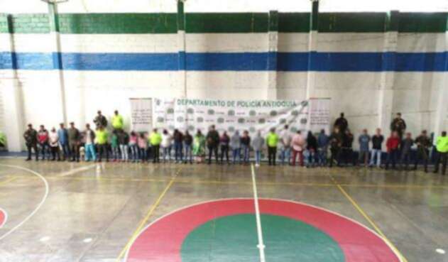 Los capturados, integrantes de la banda El Salto, trabajaban para el Clan del Golfo.