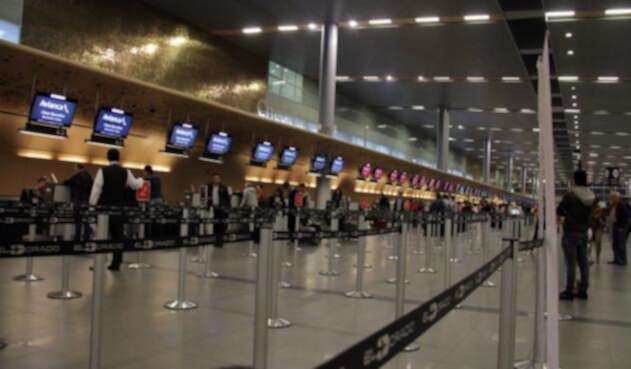 Aeropuerto El Dorado.