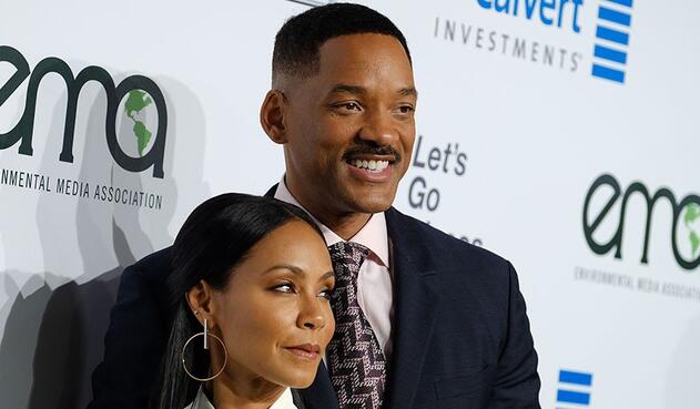 Will Smith y su esposa Will Smith y su esposa