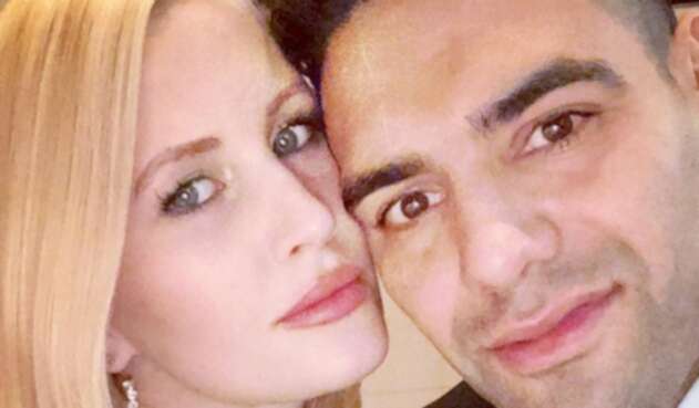 Falcao García y su esposa Lorelei Tarón Falcao García y su esposa Lorelei Tarón