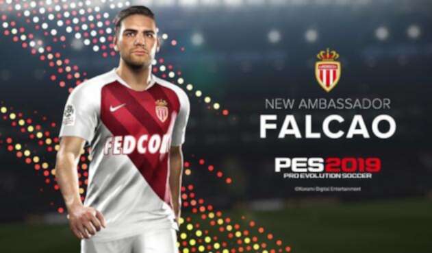 PES 2019: Falcao será embajador PES 2019: Falcao será embajador