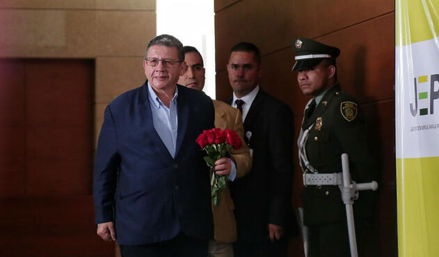 Pablo Catatumbo, miembro de las Farc, ante la JEP