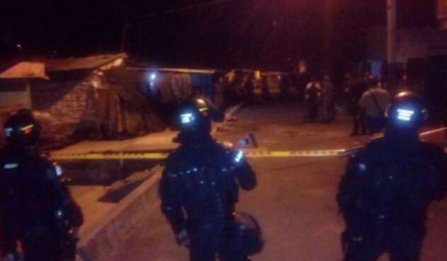 La explosión dejó una persona muerta La explosión dejó una persona muerta