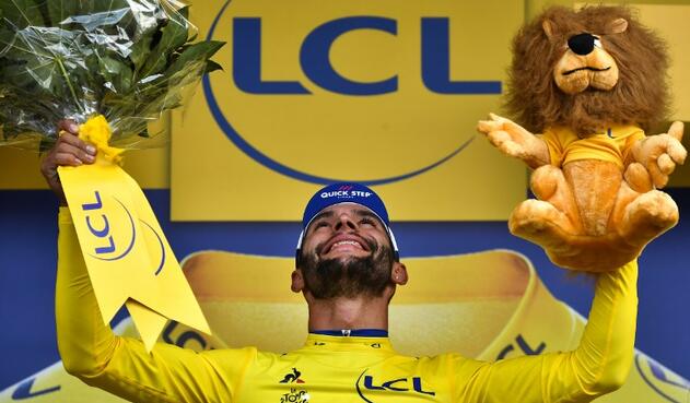 Con su victoria, Gaviria lidera la clasificación general del Tour
