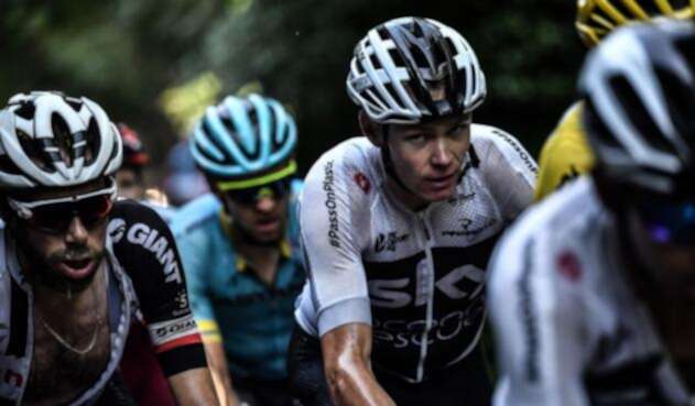 Christopher Froome, ciclista del Team Sky Christopher Froome, ciclista del Team Sky