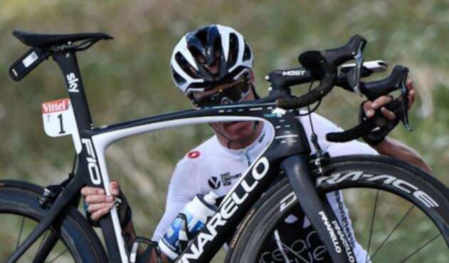 Froome se ha visto envuelto en un escándalo de dopaje Froome se ha visto envuelto en un escándalo de dopaje