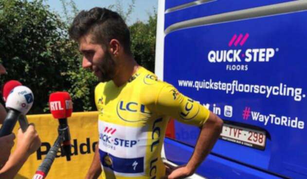 Fernando Gaviria perdió la camiseta amarilla de líder del Tour