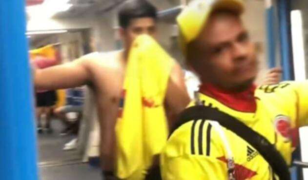 Hincha colombiano.