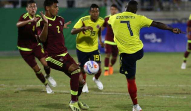 Colombia vence a Venezuela en la final de fútbol masculino
