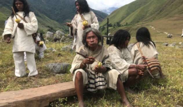 Indígenas en la Sierra Nevada de Santa Marta