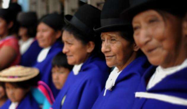 Indigenas colombianos denuncian amenazas.