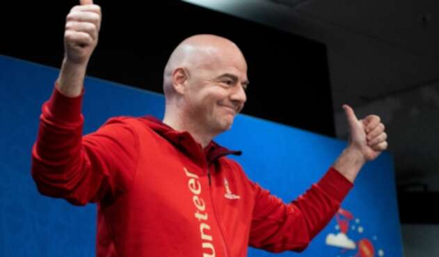 Gianni Infantino ya piensa en el Mundial Catar 2022