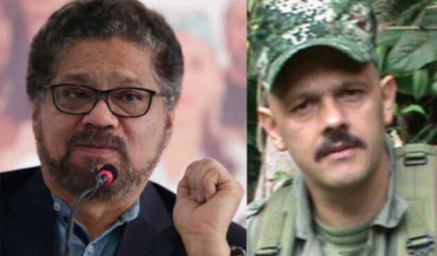 Iván Márquez y alias 'el paisa' Iván Márquez y alias 'el paisa'