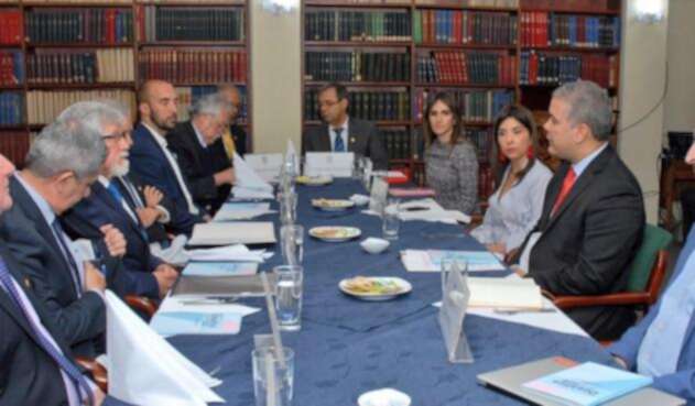 Reunión de Ivan Duque y gremio de cientificos
