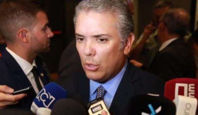 Presidente electo Iván Duque