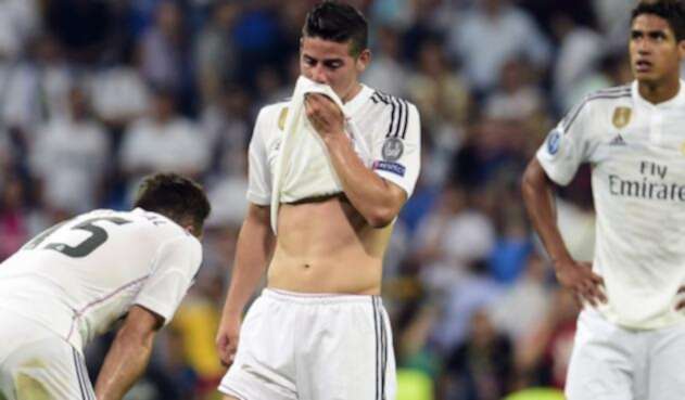 James Rodríguez, exjugador del Real Madrid