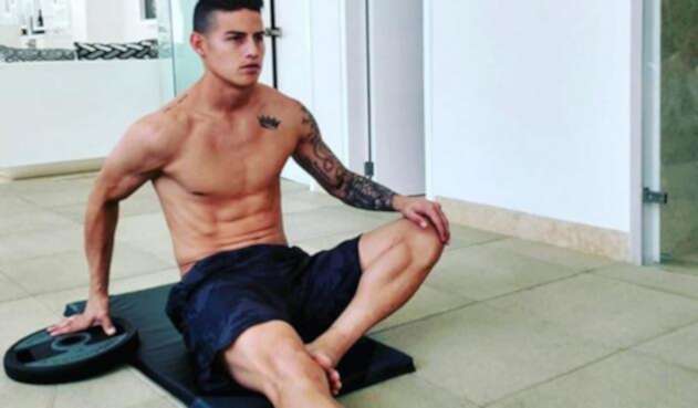 James Rodríguez se recupera satisfactoriamente de su lesión James Rodríguez se recupera satisfactoriamente de su lesión