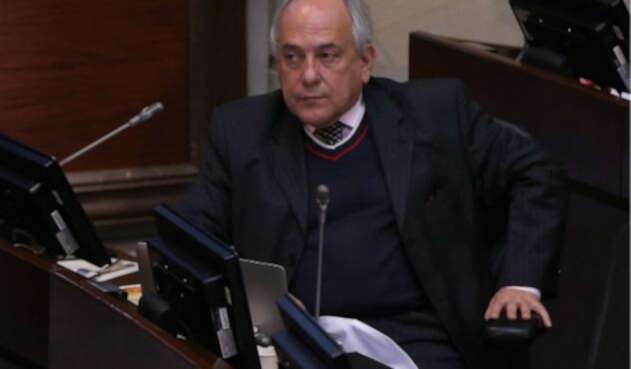 El senador José Obdulio Gaviria, un permanente crítico de la izquierda