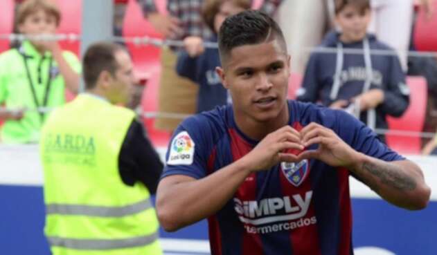 La Liga Española le da la bienvenida a Juan Camilo Hernández