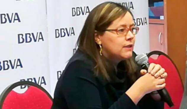 Juana Téllez, economista jefe del BBVA Colombia