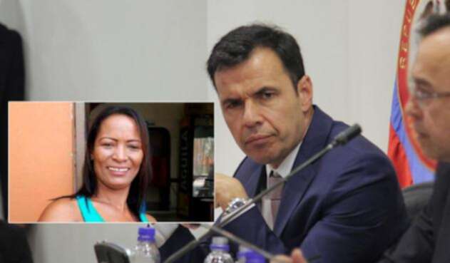 Líder Ana María Cortés y el ministro Guillermo Rivera Líder Ana María Cortés y el ministro Guillermo Rivera