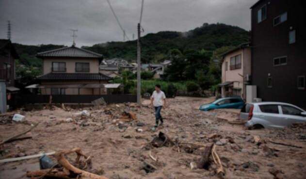 Lluvias en Japón