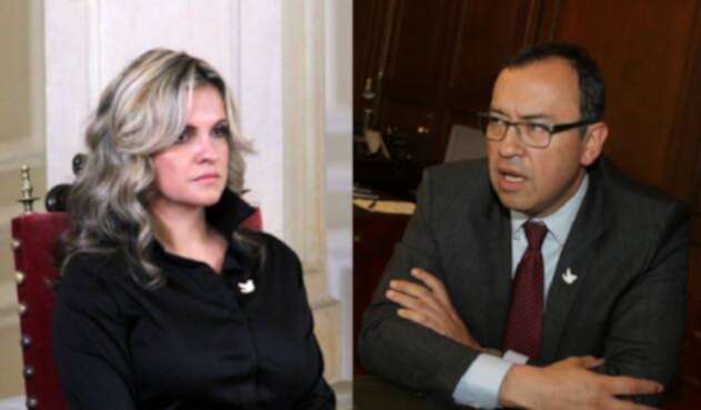 Maria Andrea Nieto y Alfonso Prada, de nuevo enfrentados.