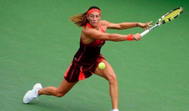 Mariana Duque eliminada en la primera ronda del WTA de Bucarest