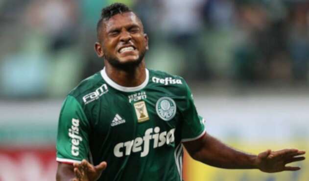 Miguel Ángel Borja, delantero de Palmeiras