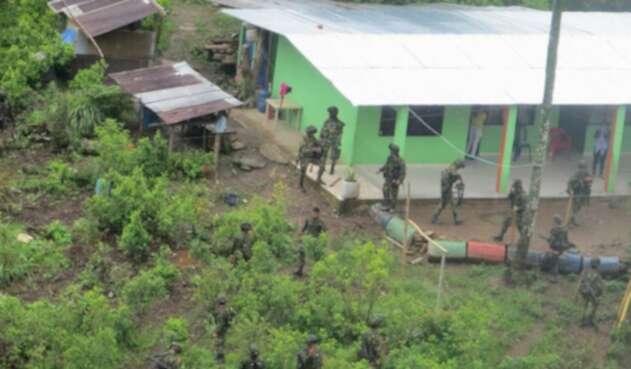 Argelia, Cauca Militares en Argelia, Cauca