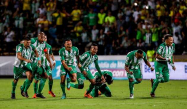 Jugadores de Atlético Nacional