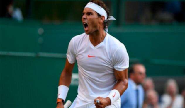 Rafael Nadal accedió a la semifinal de Wimbledon