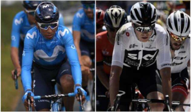 Nairo Quintana y Chris Froome perdieron tiempo en la primera etapa del Tour