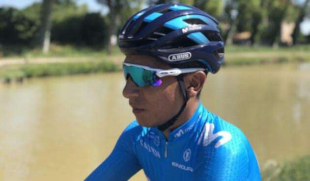 Nairo Quintana Tour 2018 casco