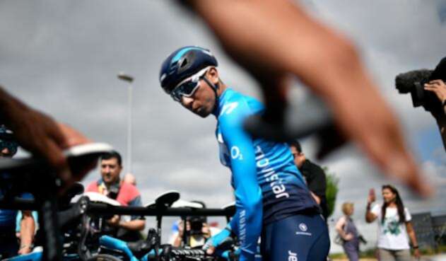 Nairo Quintana, ciclista colombiano al servicio de Movistar Team