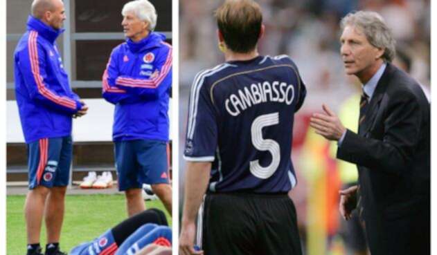 Esteban Cambiasso hizo parte del cuerpo técnico de la Selección Colombia en Rusia 2018