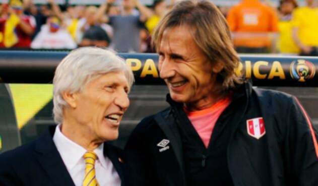 José Pékerman y Ricardo Gareca