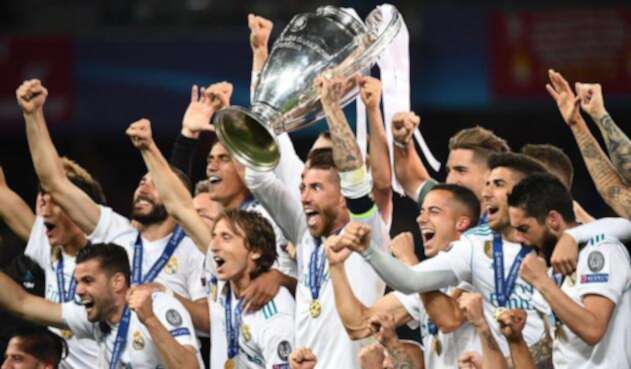 Real Madrid campeón de la UEFA Champions League 2017-2018.