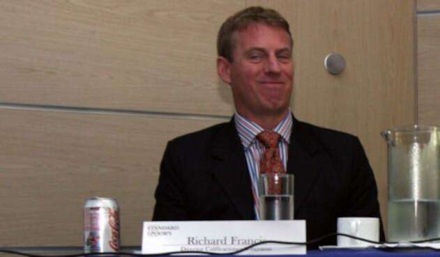 Richard Francis, director de bonos soberanos de América Latina y líder analista de Fitch Ratings de la calificación de Colombia