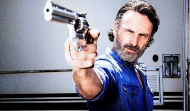 Andrew Lincoln como Rick Grimes en The Walking Dead