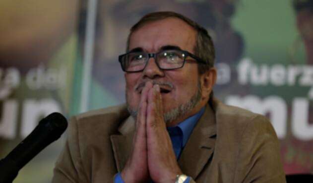 Rodrigo Londoño, máximo comandante de la colectividad de las Farc