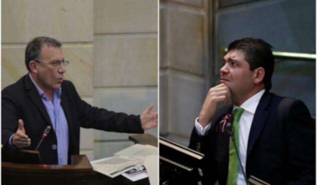 Roy Barreras y Juan Diego Gómez, congresistas