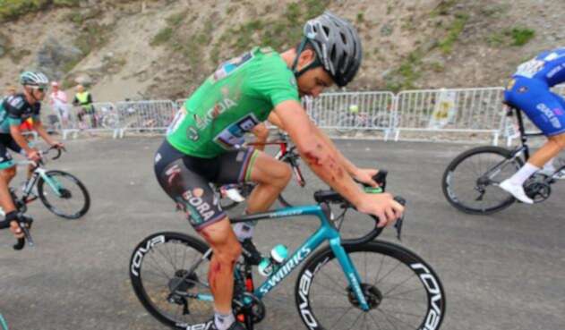 Peter Sagan se cayó en la etapa 17 del Tour de Francia