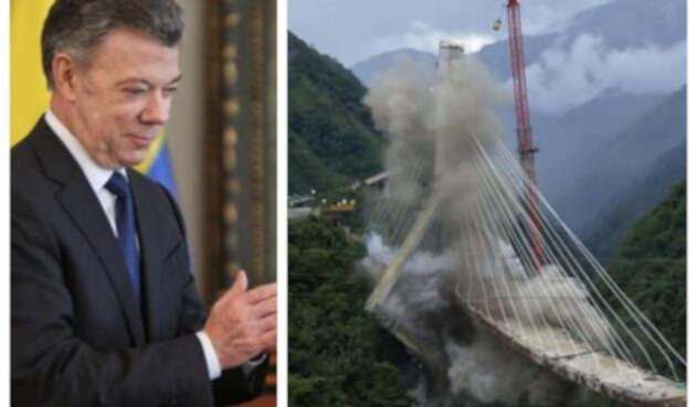 Implosión del Chirajara duró menos de un minuto Implosión del Chirajara duró menos de un minuto