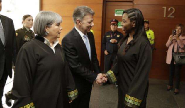 El presidente Santos asistió a sesión extraordinaria de la JEP